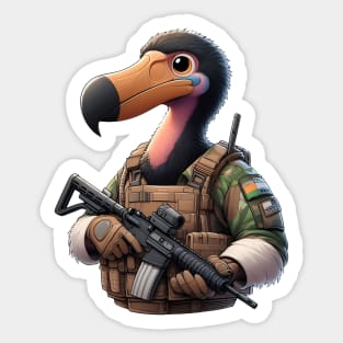 Tactical Dodo Bird Sticker